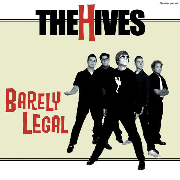 The Hives : Barely Legal (LP, Album, Ltd, RE, Blo)