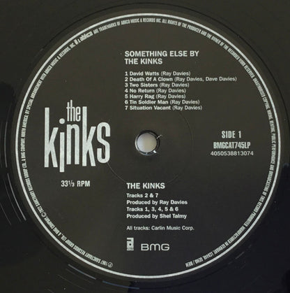 The Kinks : Something Else By The Kinks (LP, Album, Mono, RE)