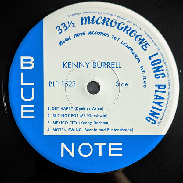 Kenny Burrell : Kenny Burrell (LP, Album, Mono, RE, 180)