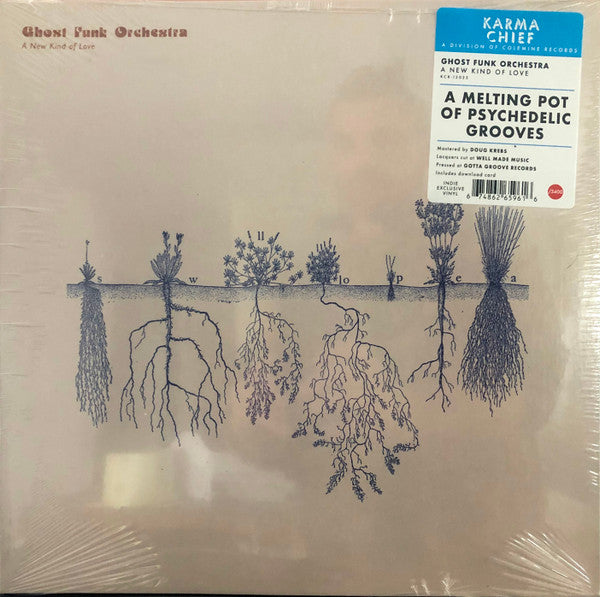 Ghost Funk Orchestra : A New Kind Of Love (LP, Ltd, Red)