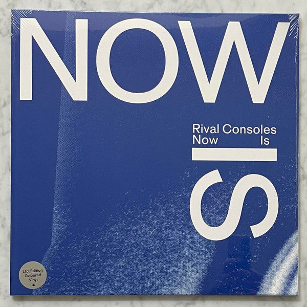 Rival Consoles : Now Is (2xLP, Ltd, Blu)