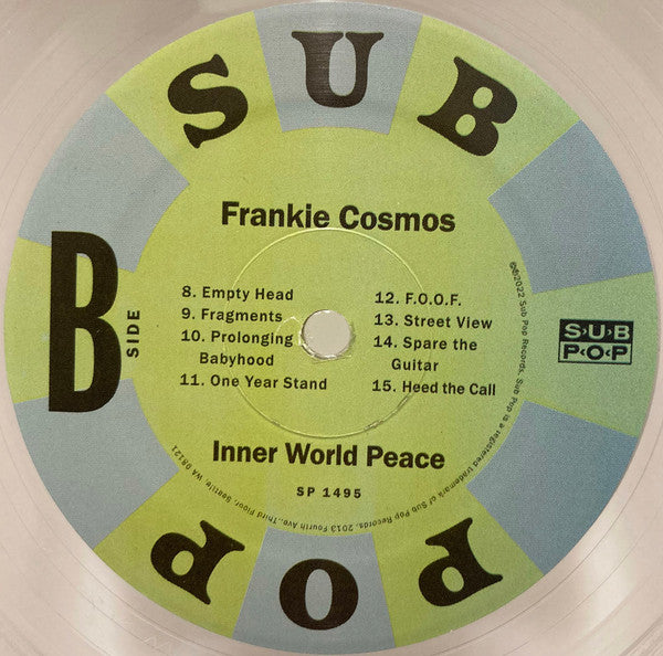 Frankie Cosmos : Inner World Peace (LP, Album, Ltd, Cle)