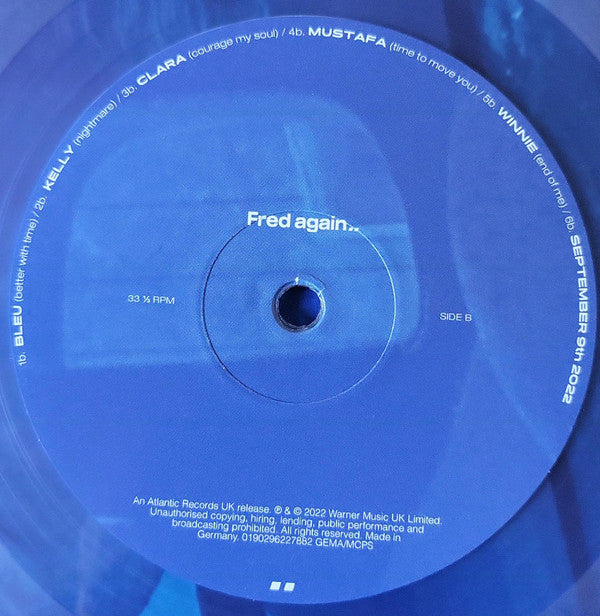 Fred Again.. : Actual Life 3 (January 1 - September 9 2022) (LP, Album, Ltd, Cle)