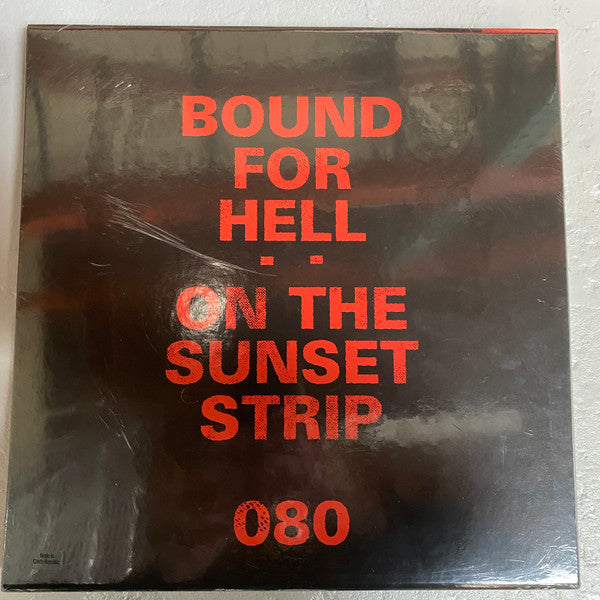 Various : Bound For Hell: On The Sunset Strip (2xLP, Comp, Whi + Box, Comp)