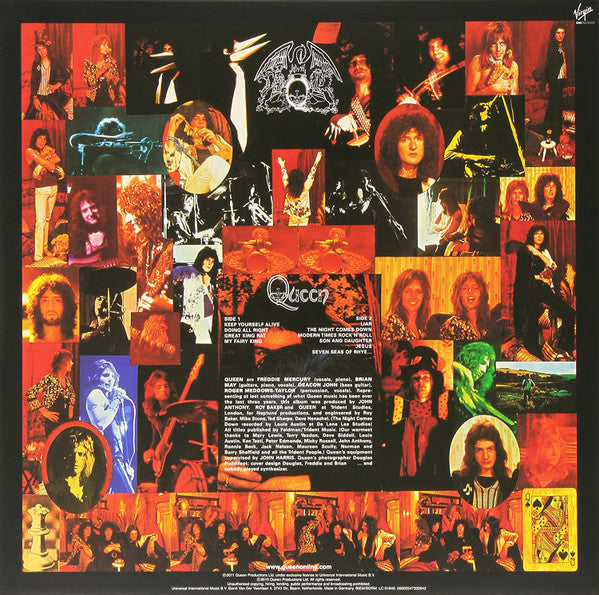 Queen : Queen (LP, Album, RE, RM, Hal)