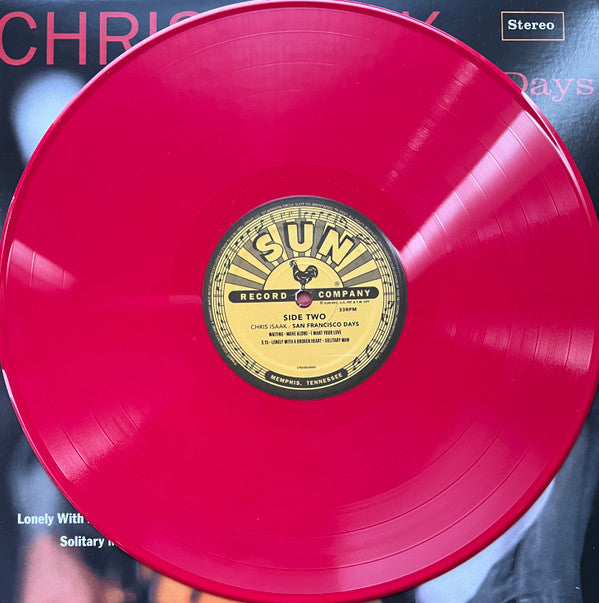 Chris Isaak : San Francisco Days (LP, Album, RSD, RE, Red)