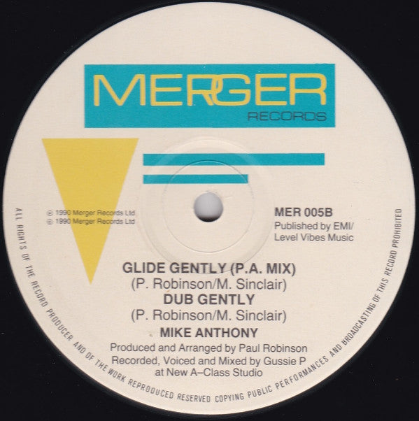 Mike Anthony (2) : Glide Gently (12")