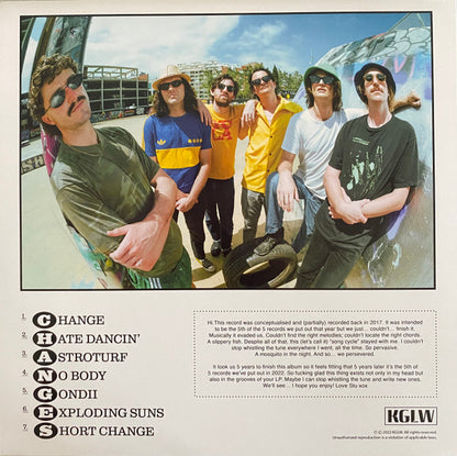 King Gizzard And The Lizard Wizard : Changes (LP, Rec)