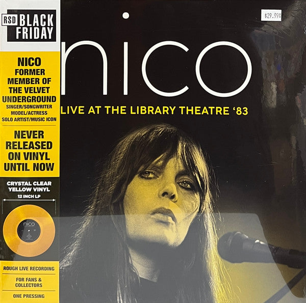 Nico (3) : Live At The Library Theatre '83 (LP, Yel)