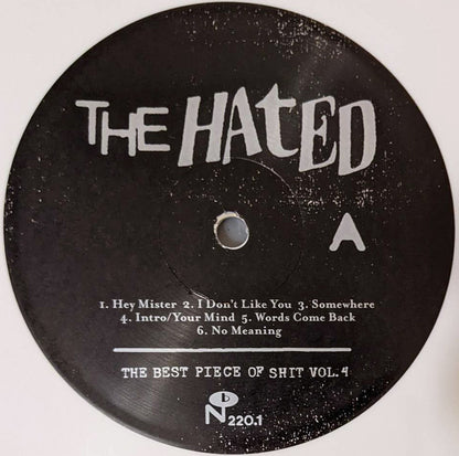 The Hated : Best Piece Of Shit Vol. 4 (2xLP, Comp, Whi)