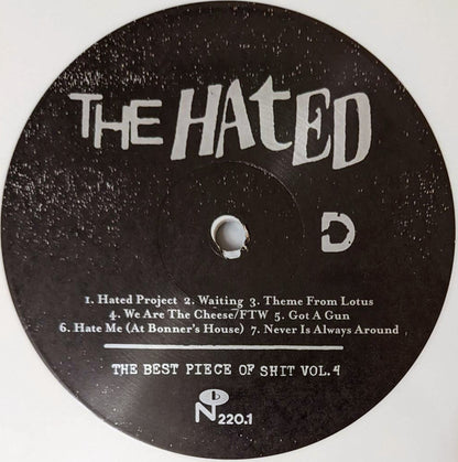 The Hated : Best Piece Of Shit Vol. 4 (2xLP, Comp, Whi)