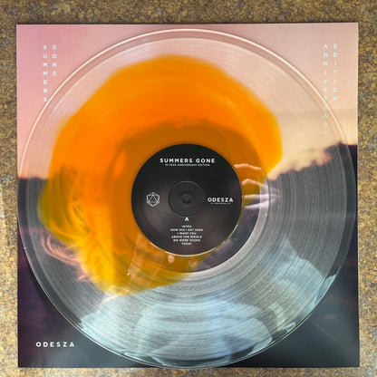 Odesza : Summers Gone (Anniversary Edition) (Album, Ltd, RE, S/Edition + LP, Ora + 7", Bab)