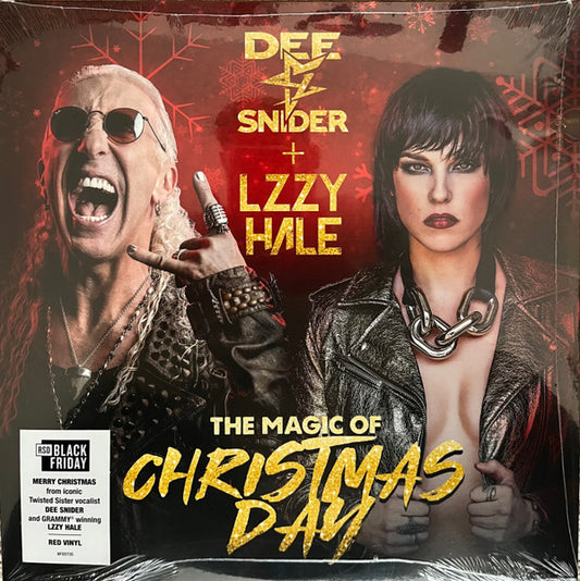 Dee Snider + Lzzy Hale : The Magic Of Christmas Day (12", Single, Ltd, Red)