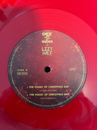 Dee Snider + Lzzy Hale : The Magic Of Christmas Day (12", Single, Ltd, Red)