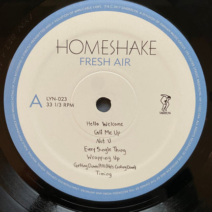Homeshake : Fresh Air (LP, Album, RP)