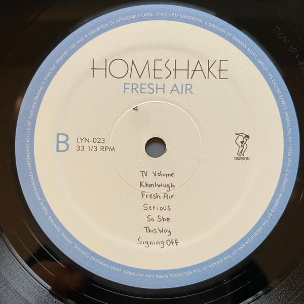 Homeshake : Fresh Air (LP, Album, RP)
