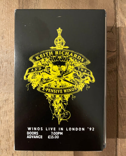 Keith Richards : Main Offender / Winos Live In London '92 (2xCass, Ltd, Rec)