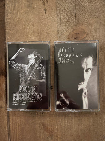 Keith Richards : Main Offender / Winos Live In London '92 (2xCass, Ltd, Rec)