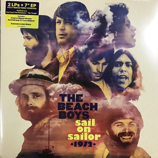 The Beach Boys : Sail On Sailor •1972• (Comp + LP, Album, RE, RM + LP, Album, RE, RM + 7",)