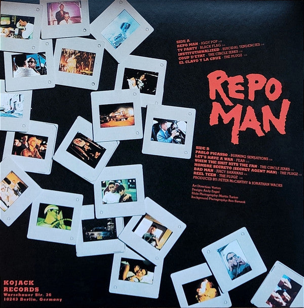 Various : Repo Man (Music From The Original Motion Picture Soundtrack) (LP, Comp)