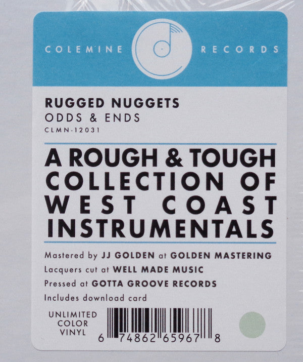 The Rugged Nuggets : Odds & Ends (LP, Album, RP, Gre)