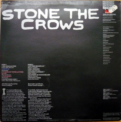 Stone The Crows : Stone The Crows (LP, Comp)