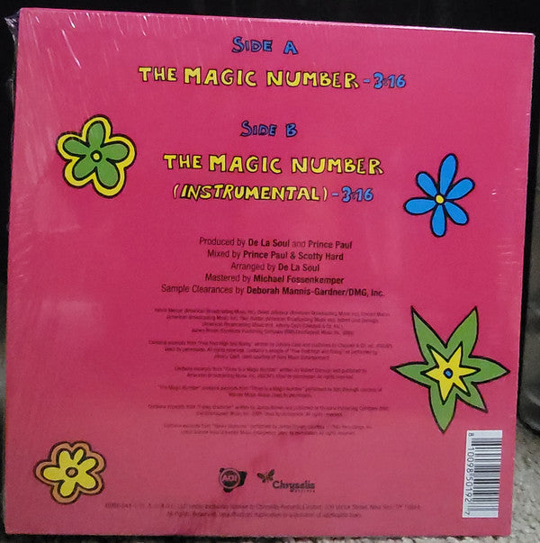 De La Soul : The Magic Number (7",Single,Reissue)