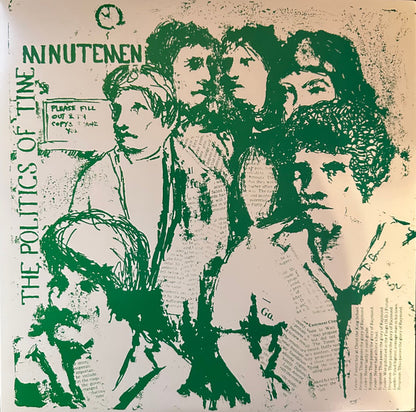 Minutemen : The Politics Of Time (LP, Album, RP)