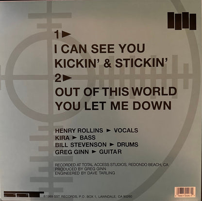 Black Flag : I Can See You (12", RE)