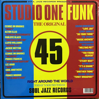 Various : Studio One Funk (2xLP, Comp, Ltd, RE, S/Edition, Red)