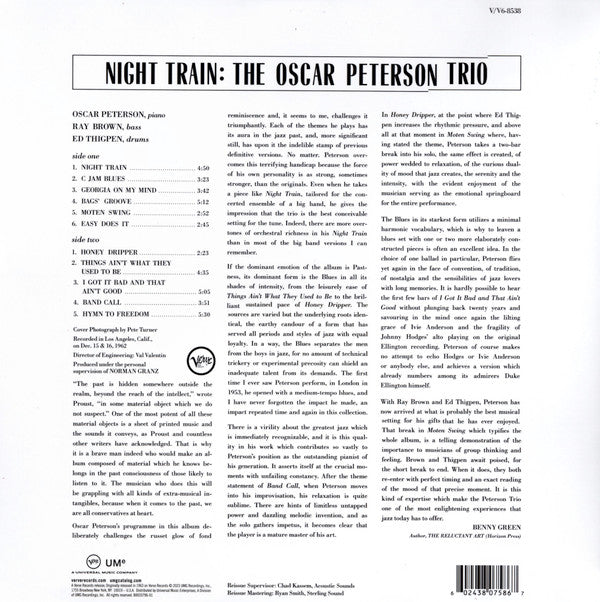 Buy The Oscar Peterson Trio : Night Train (LP, Album, RE, Online for a great price – Tonevendor Records