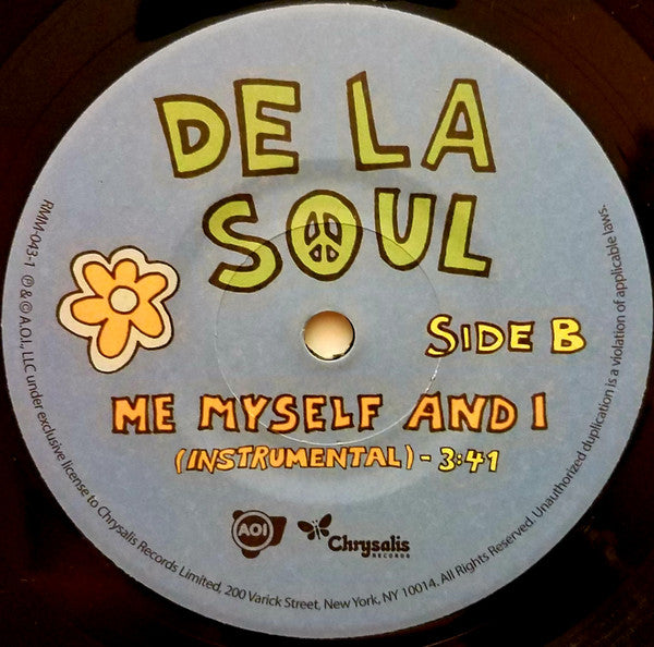 De La Soul : Me Myself And I (7",45 RPM,Single,Reissue)