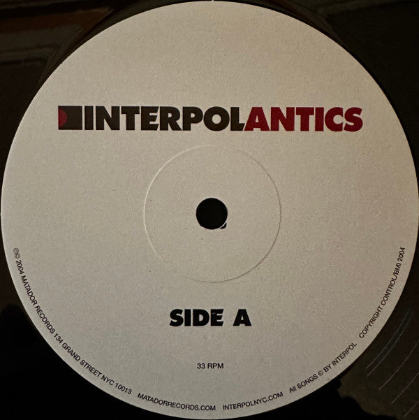 Buy Interpol : Antics (LP,Album,Repress) Online for great price – Tonevendor Records