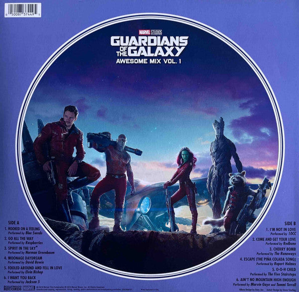 Various : Guardians Of The Galaxy: Awesome Mix Vol. 1 (LP, Comp, Ltd, Pic, RE)