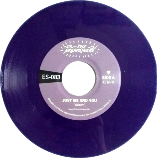The Dreamliners : Just Me And You / Best Things In Life (7", Pur)