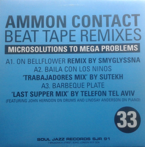 AmmonContact : Beat Tape Remixes (12")