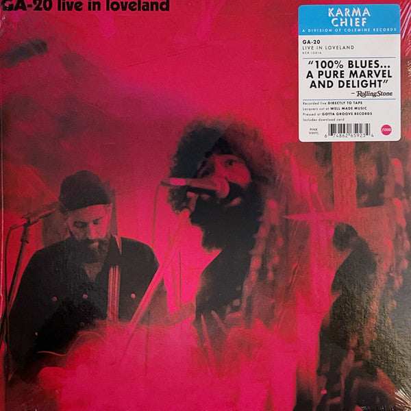 GA-20 : Live In Loveland (LP, Album, Gat)
