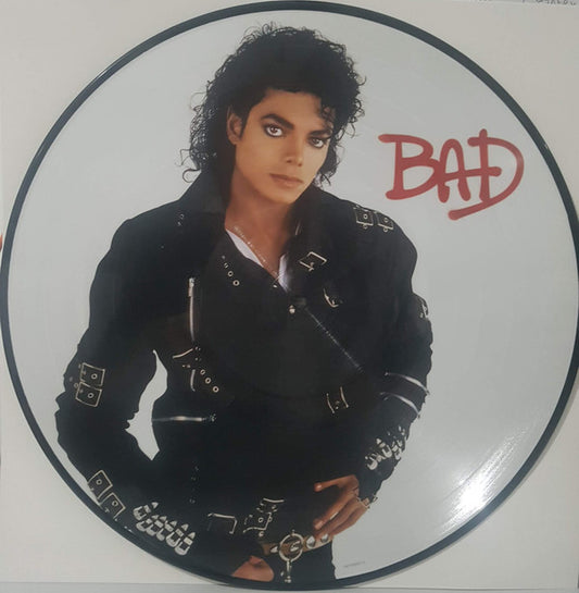 Michael Jackson : Bad  (LP, Album, Pic, RE)