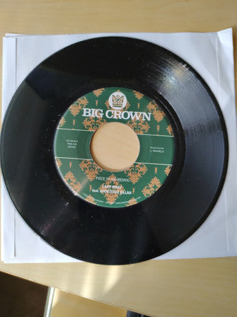 Lady Wray : "Piece Of Me" (Remix) Ft. Ghostface Killah B/w "Joy & Pain" (Pete Rock Remix) (7",45 RPM,Single,Stereo)