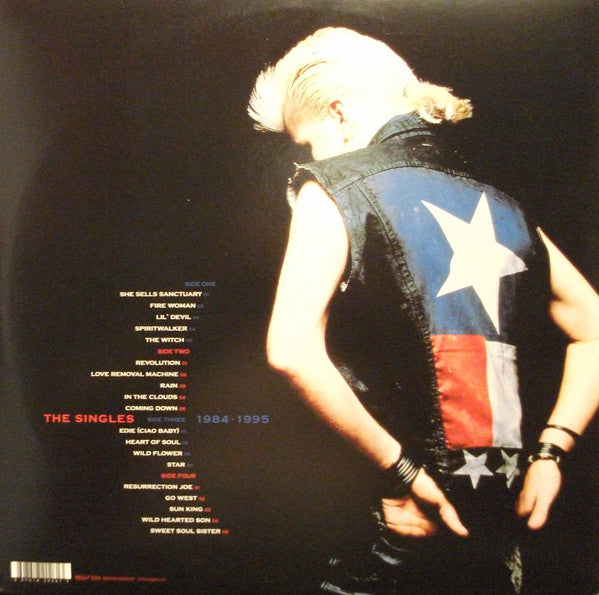 The Cult : Pure Cult The Singles 1984 - 1995 (2xLP, Comp, RE, RM, Gat)
