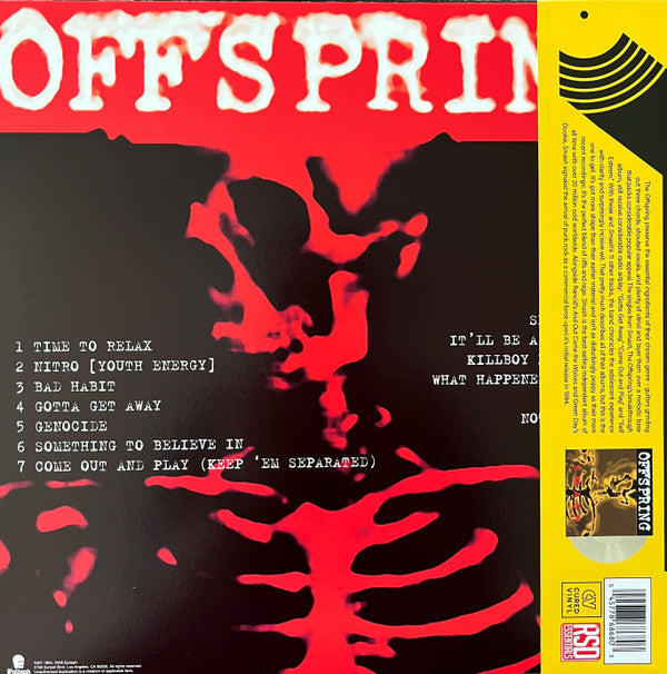 The Offspring : Smash (LP, Album, RSD, Ltd, RE, RM, RP, Cle)