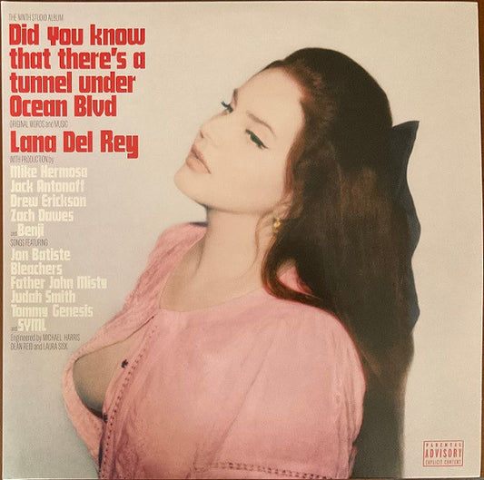 Lana Del Rey : Did You Know That There's A Tunnel Under Ocean Blvd (LP,Album,Limited Edition,Stereo)
