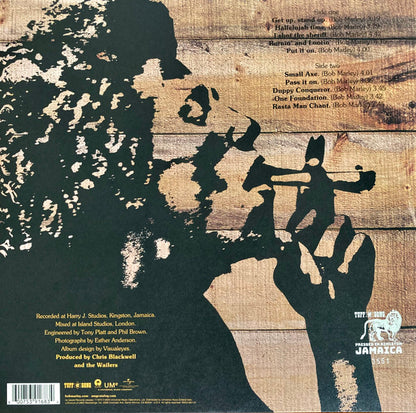 Bob Marley & The Wailers : Burnin' (LP, Album, Num, RE)