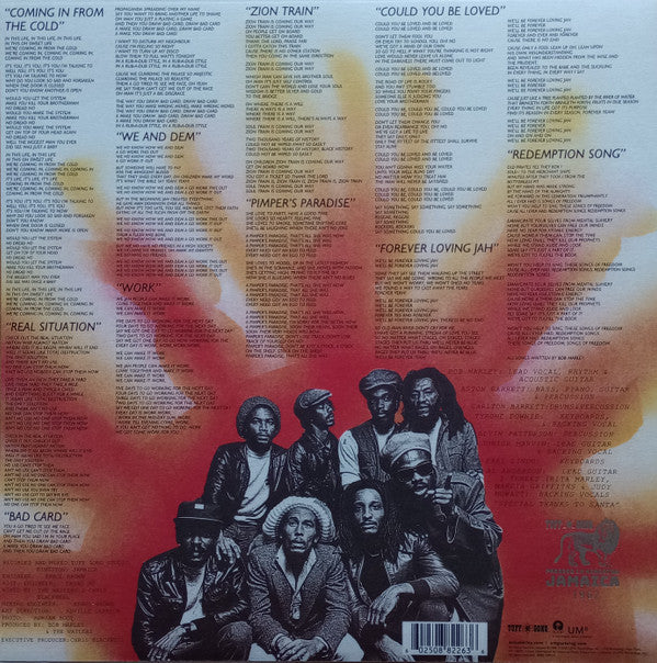 Bob Marley & The Wailers : Uprising (LP,Album,Limited Edition,Numbered,Reissue)