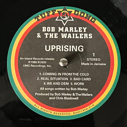 Bob Marley & The Wailers : Uprising (LP,Album,Limited Edition,Numbered,Reissue)