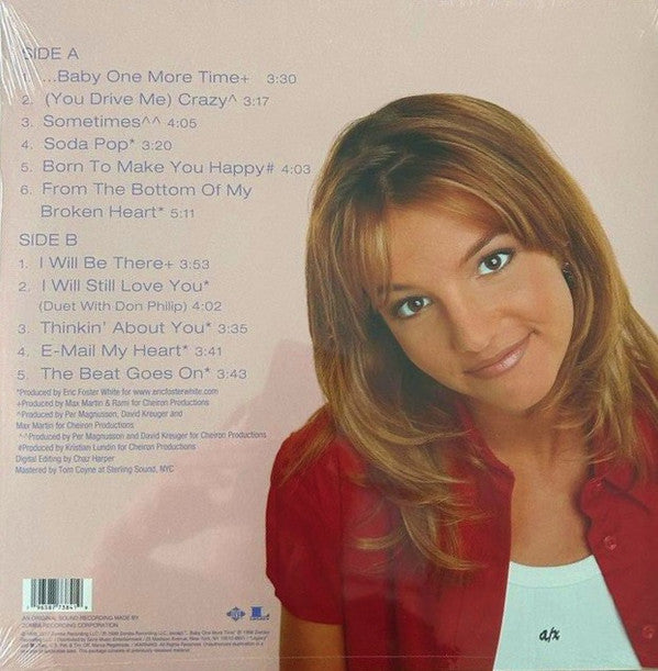 Britney Spears : ...Baby One More Time (LP,Album,Reissue)