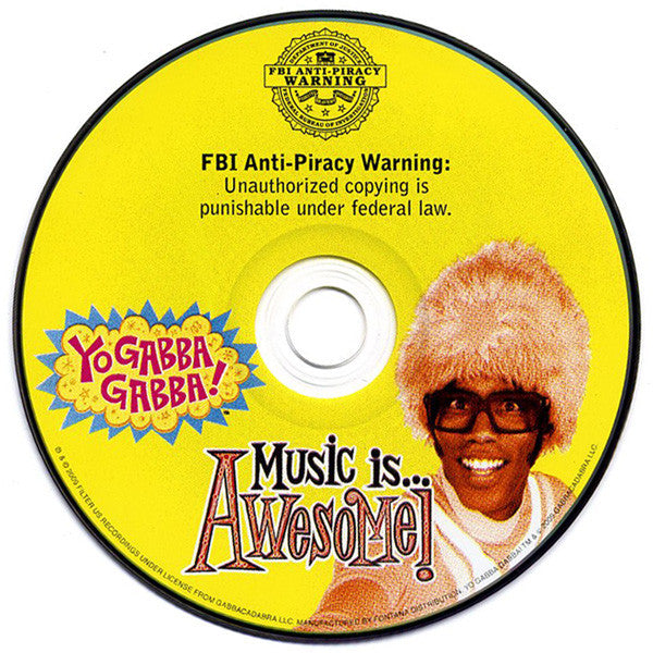 Yo Gabba Gabba! : Music Is Awesome! (CD, Album)