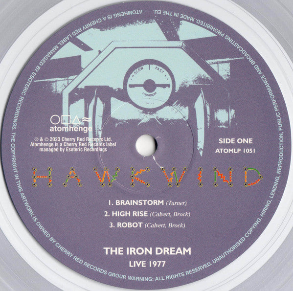 Hawkwind : The Iron Dream - Live 1977 (LP, RSD, Cle)
