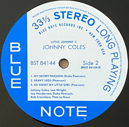 Johnny Coles : Little Johnny C (LP,Album,Reissue,Stereo)