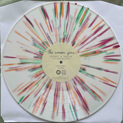 The Wonder Years : Burst & Decay (Live From New York) (12", RSD, Ltd, Whi)